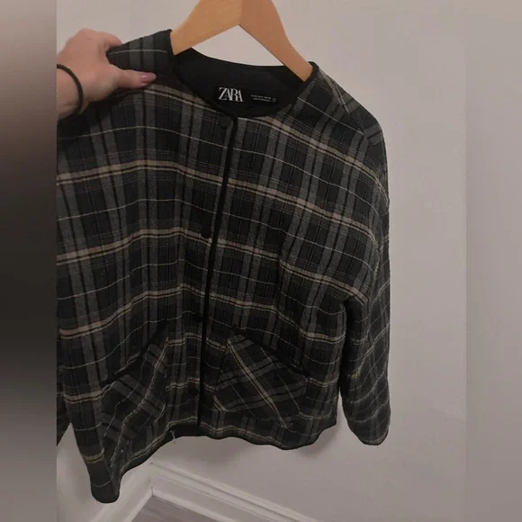 Plaid jacket zara - Picture 3 of 5